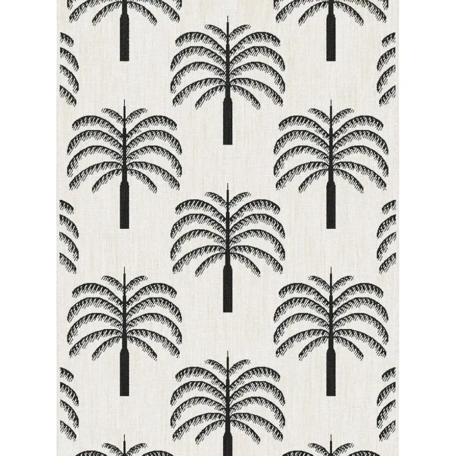Interieur05 buitenkleed zwart/wit Oase - 340 x 240 cm