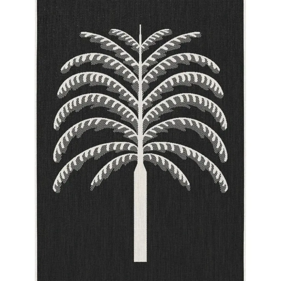 Interieur05 buitenkleed zwart/wit Breeze - 290 x 200 cm
