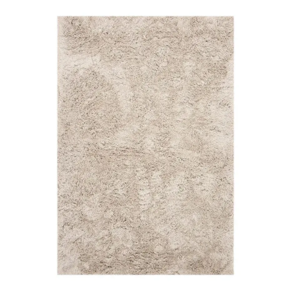 Interieur05 Hoogpolig vloerkleed Nika zand - 240 x 340 cm