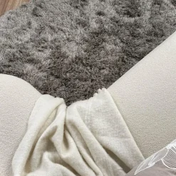 Interieur05 Hoogpolig vloerkleed Nika Antraciet - 160 x 230 cm