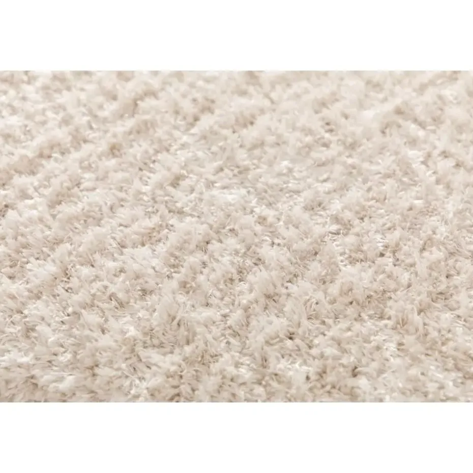 Interieur05 Hoogpolig vloerkleed Fender wit/creme - 230 x 160 cm