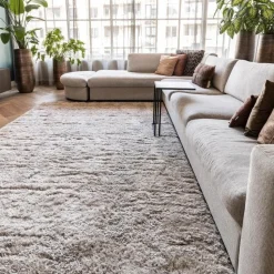 Interieur05 Hoogpolig vloerkleed Fender wit/creme - 230 x 160 cm