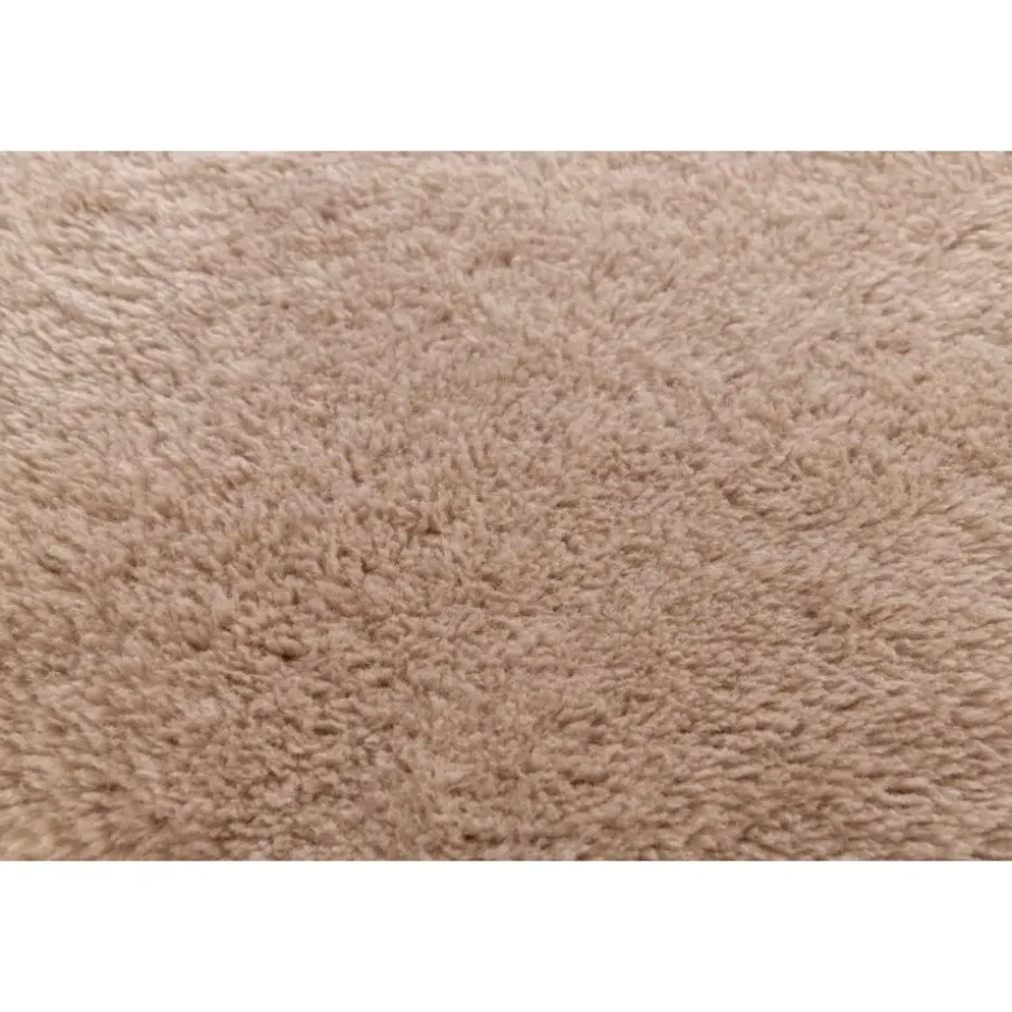 Interieur05 hoogpolig vloerkleed Furr bruin - 80 x 140 cm