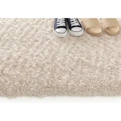Interieur05 Hoogpolig vloerkleed Fender wit/creme - 340 x 240 cm