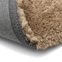 Interieur05 Hoogpolig vloerkleed Odelia Bruin/taupe - 160 x 230 cm
