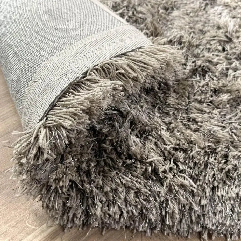 Interieur05 Hoogpolig vloerkleed Nika Antraciet - 240 x 340 cm