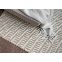 Interieur05 Jute buitenkleed naturel zigzag - 230 x 160 cm