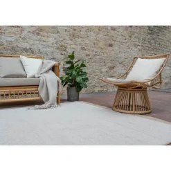 Interieur05 Jute buitenkleed naturel border - 380 x 280 cm