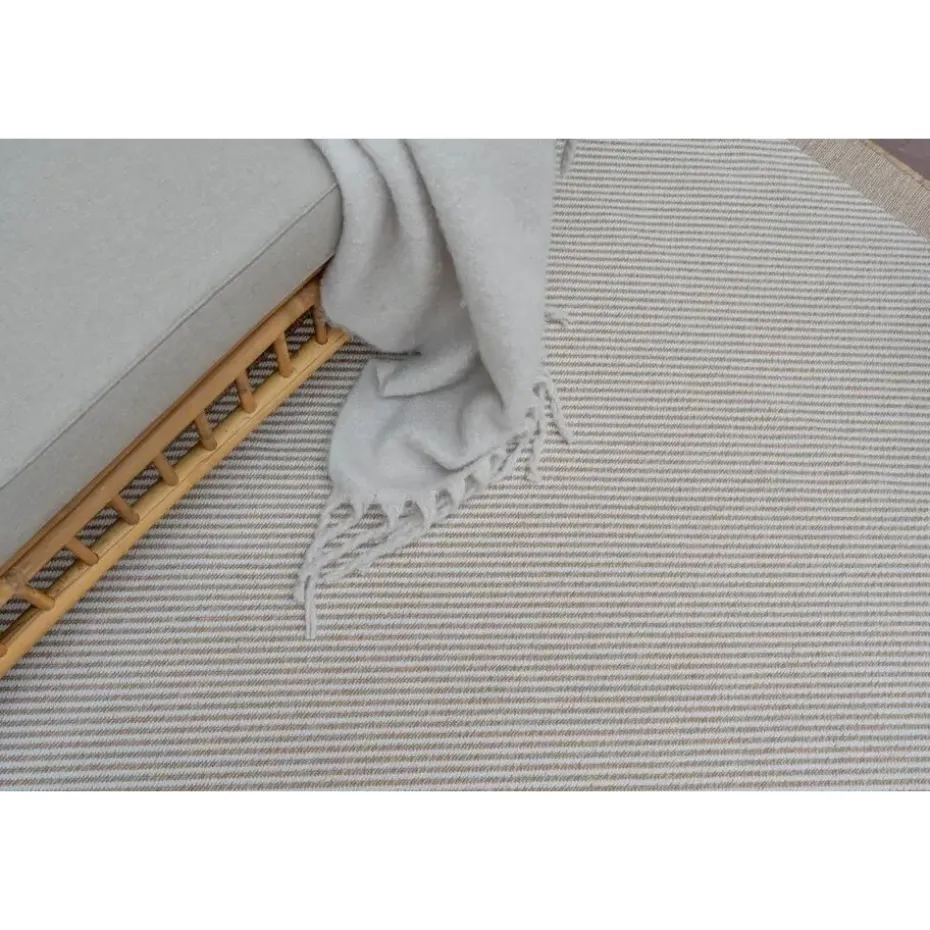 Interieur05 Jute buitenkleed naturel border - 380 x 280 cm