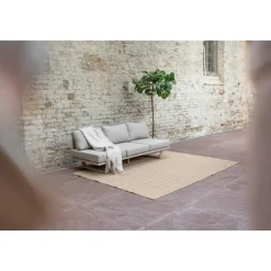 Interieur05 Jute buitenkleed naturel zigzag - 380 x 280 cm
