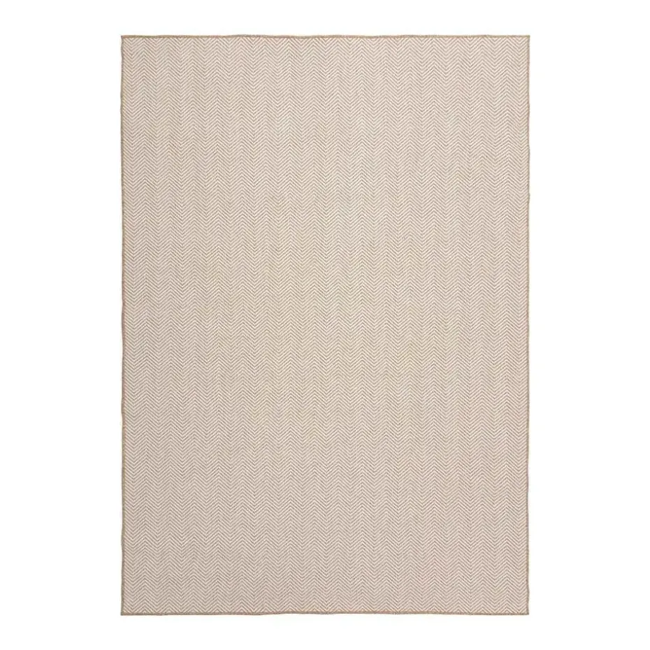 Interieur05 Jute buitenkleed naturel zigzag - 380 x 280 cm