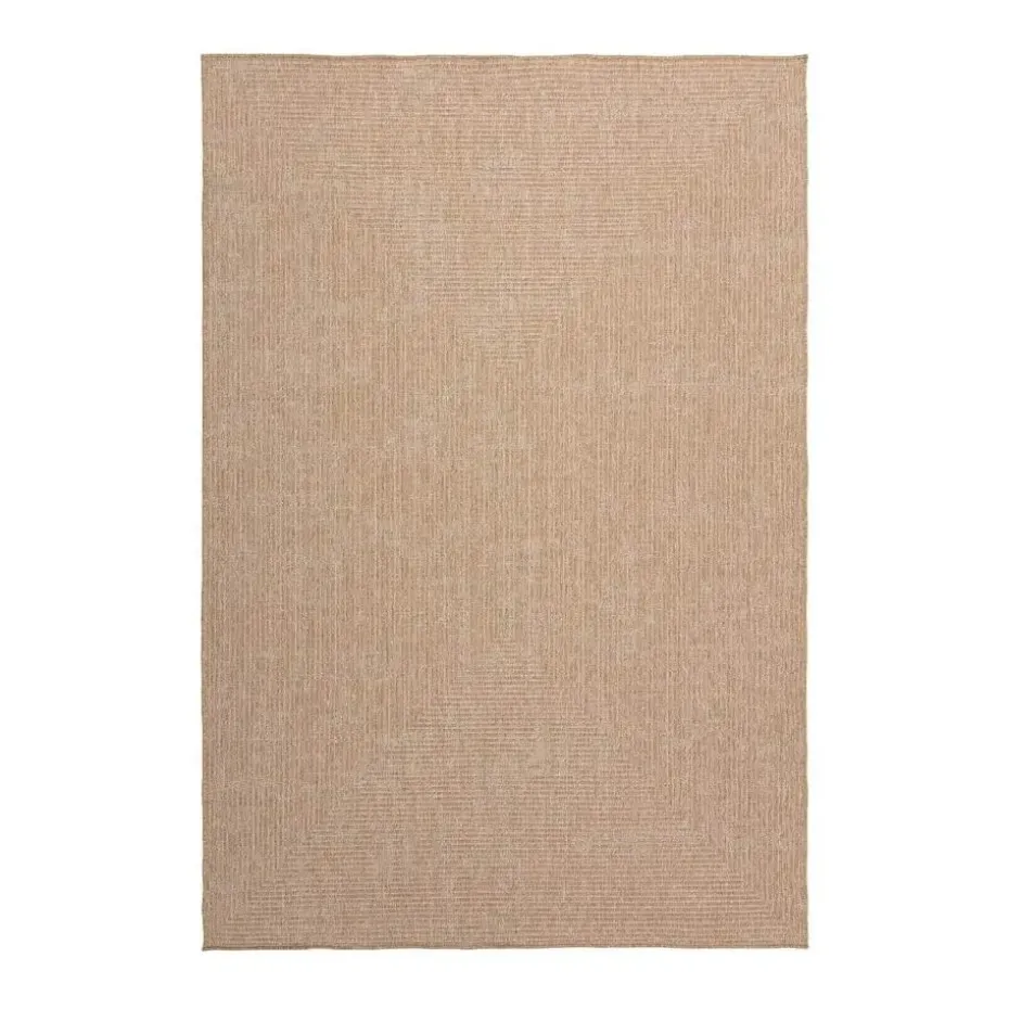 Interieur05 Jute buitenkleed naturel lines - 290 x 200 cm