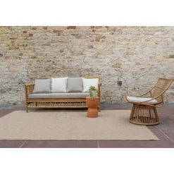 Interieur05 Jute buitenkleed naturel lines - 290 x 200 cm