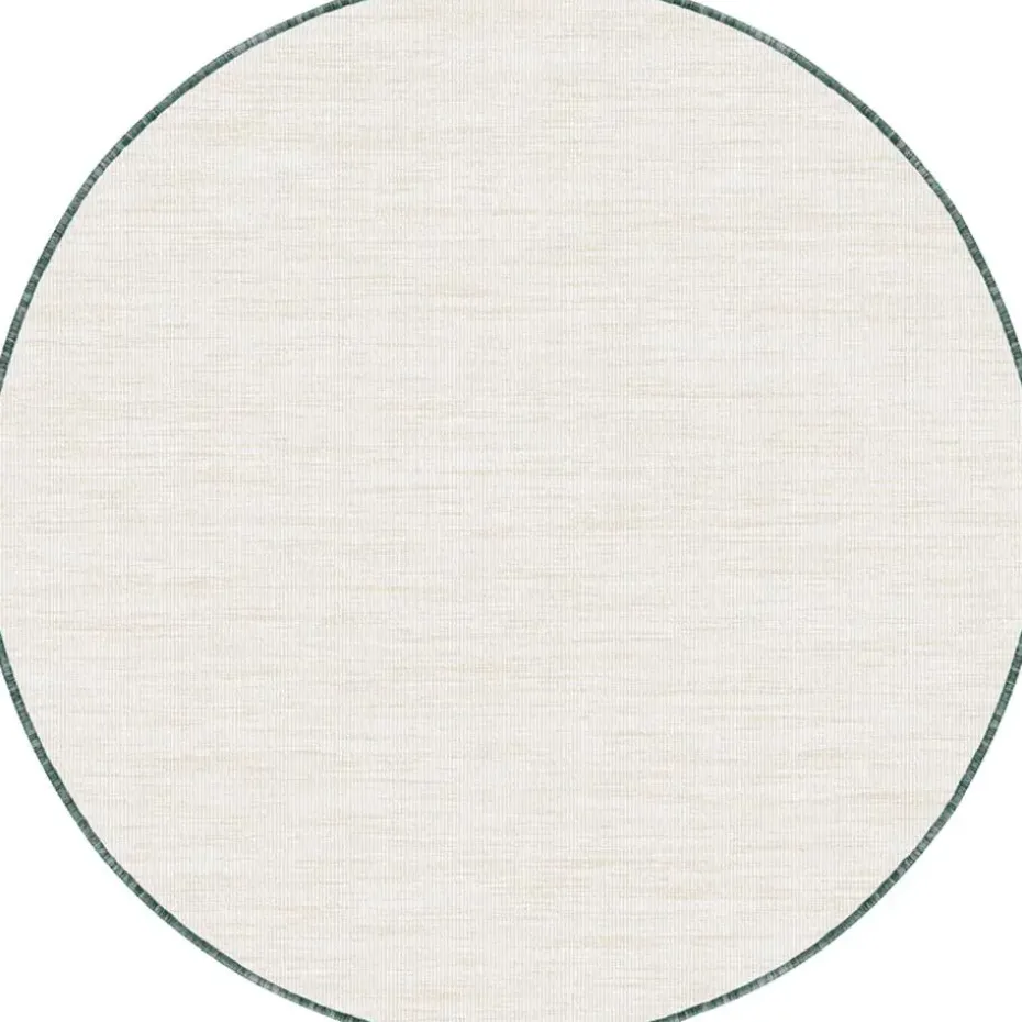 Interieur05 rond buitenkleed groen Tone - 240 x 240 cm