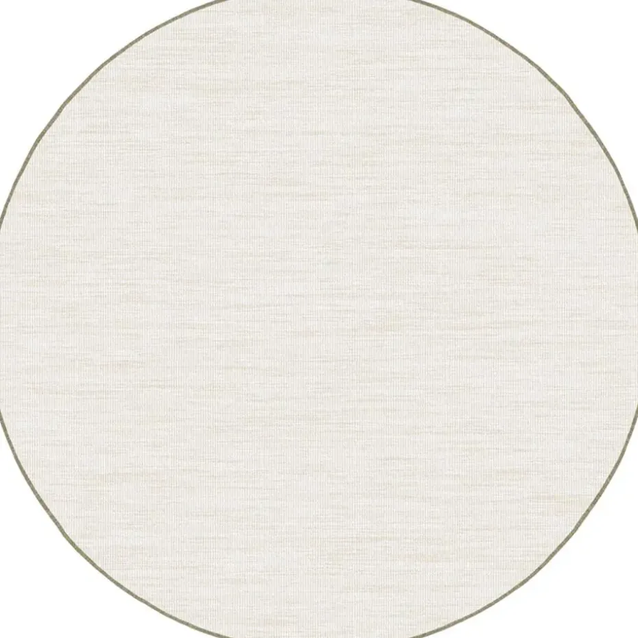 Interieur05 rond buitenkleed linnen Tone - 200 x 200 cm