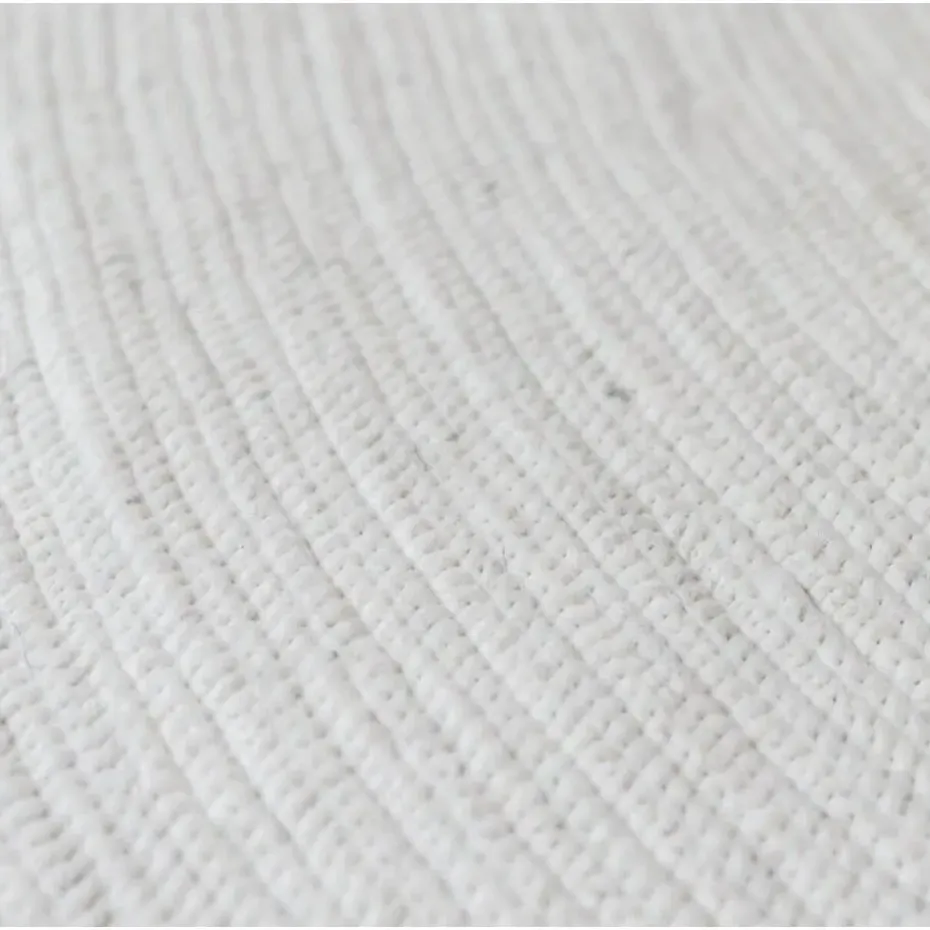 Interieur05 rond vloerkleed Gapo wit - 220 x 220 cm