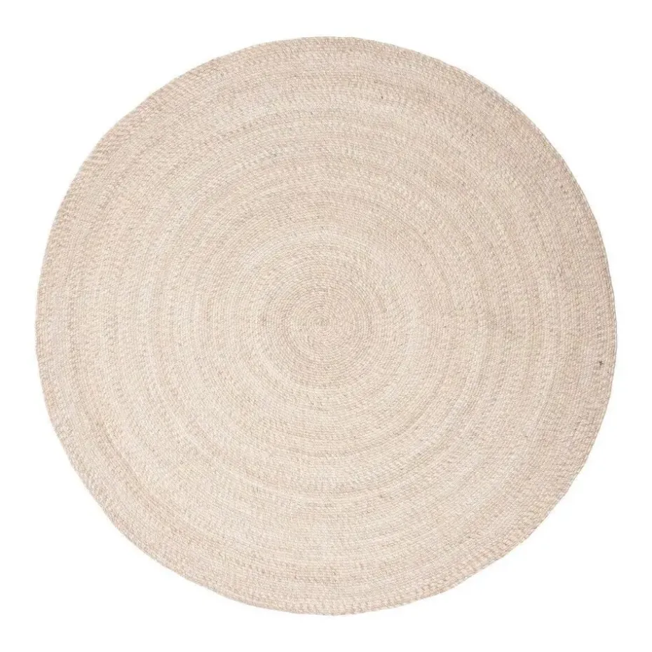 Interieur05 rond vloerkleed Gapo beige - 220 x 220 cm