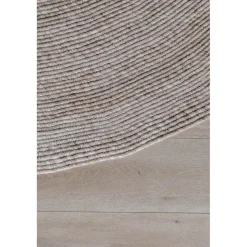 Interieur05 rond vloerkleed Gapo beige - 220 x 220 cm