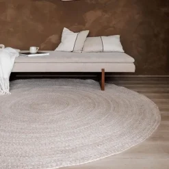 Interieur05 rond vloerkleed Gapo beige - 250 x 250 cm