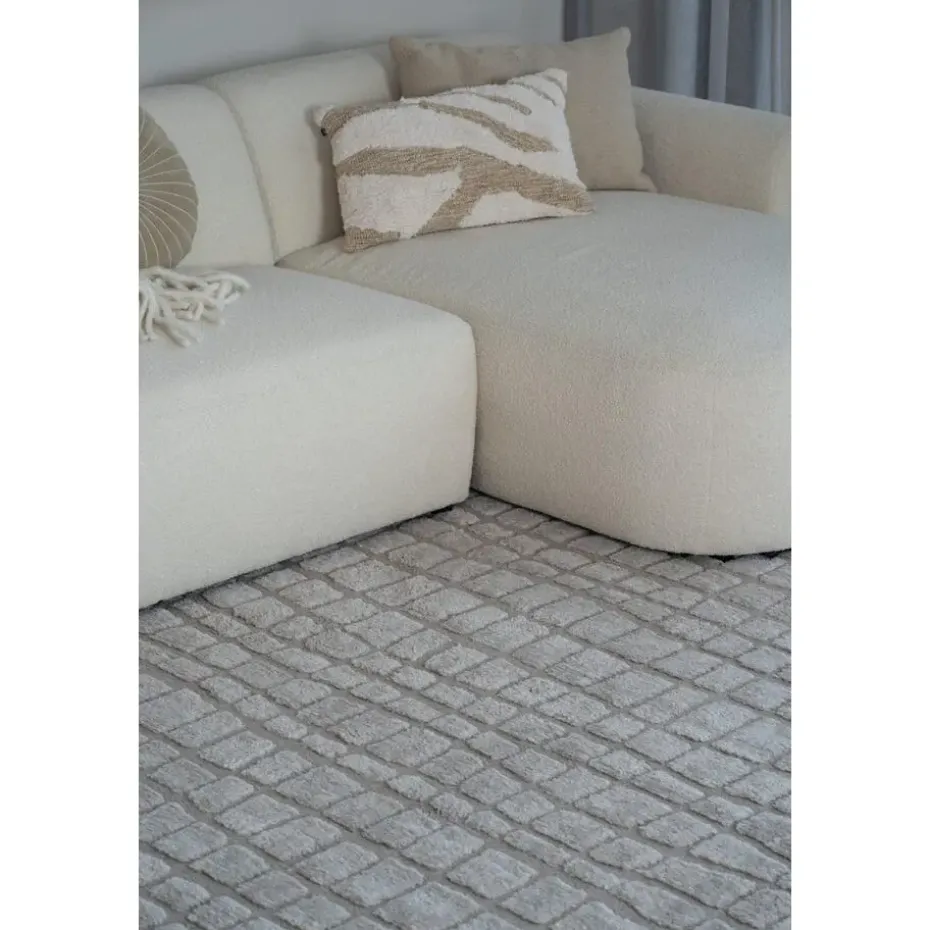 Interieur05 Scandinavisch Vloerkleed Malin Zand - 330 x 240 cm