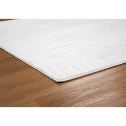 Interieur05 Scandinavisch Vloerkleed Oskar Creme/Wit - 330 x 240 cm