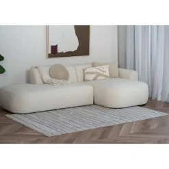 Interieur05 Scandinavisch Vloerkleed Malin Zand - 235 x 160 cm