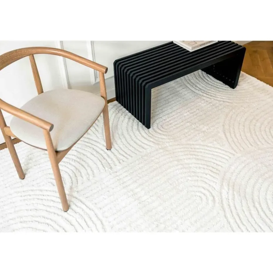 Interieur05 Scandinavisch Vloerkleed Oskar Creme/Wit - 280 x 200 cm