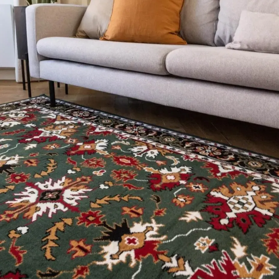 Interieur05 vintage Vloerkleed Funda Groen - 230 x 160 cm