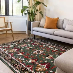 Interieur05 vintage Vloerkleed Funda Groen - 230 x 160 cm