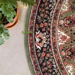 Interieur05 Vloerkleed Nain - Groen - 235 cm - (XL)