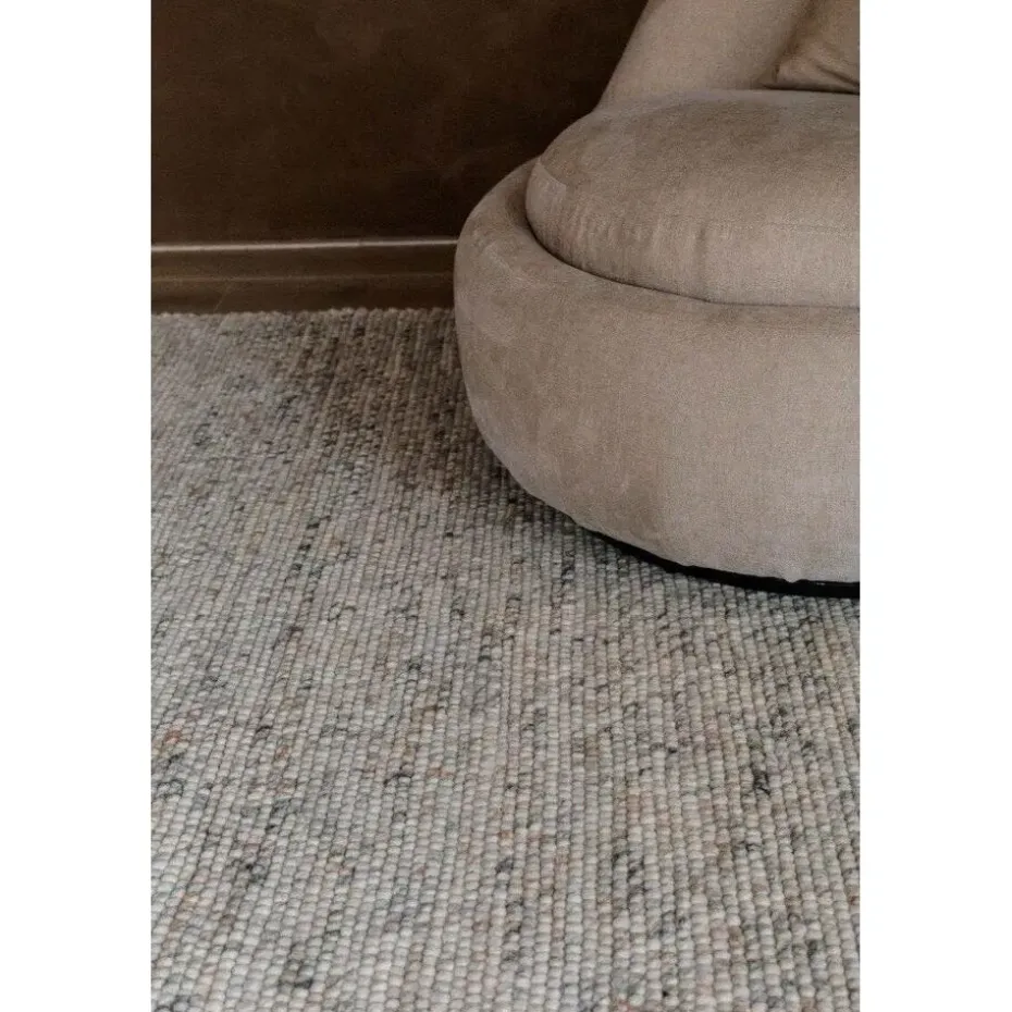 Interieur05 Wollen Vloerkleed beige/wit gemeleerd Vik - 230 x 160 cm