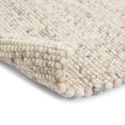 Interieur05 Wollen Vloerkleed beige/wit gemeleerd Vik - 230 x 160 cm