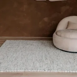 Interieur05 Wollen Vloerkleed beige/wit gemeleerd Vik - 230 x 160 cm