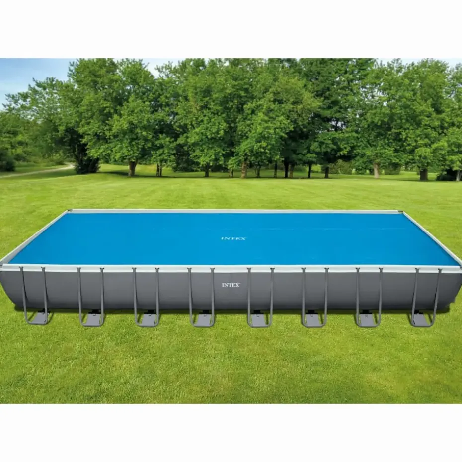 INTEX - Solarzwembadhoes - Blauw - Polyetheen - 975 x 488 cm