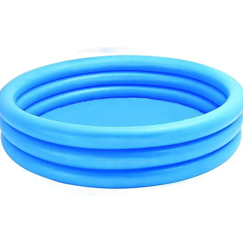 Intex kinder zwembad - blauw - rond - opblaasbaar - 147 x 33 cm