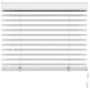 Jaloezie houtlook 50 mm wit - 60x130 cm