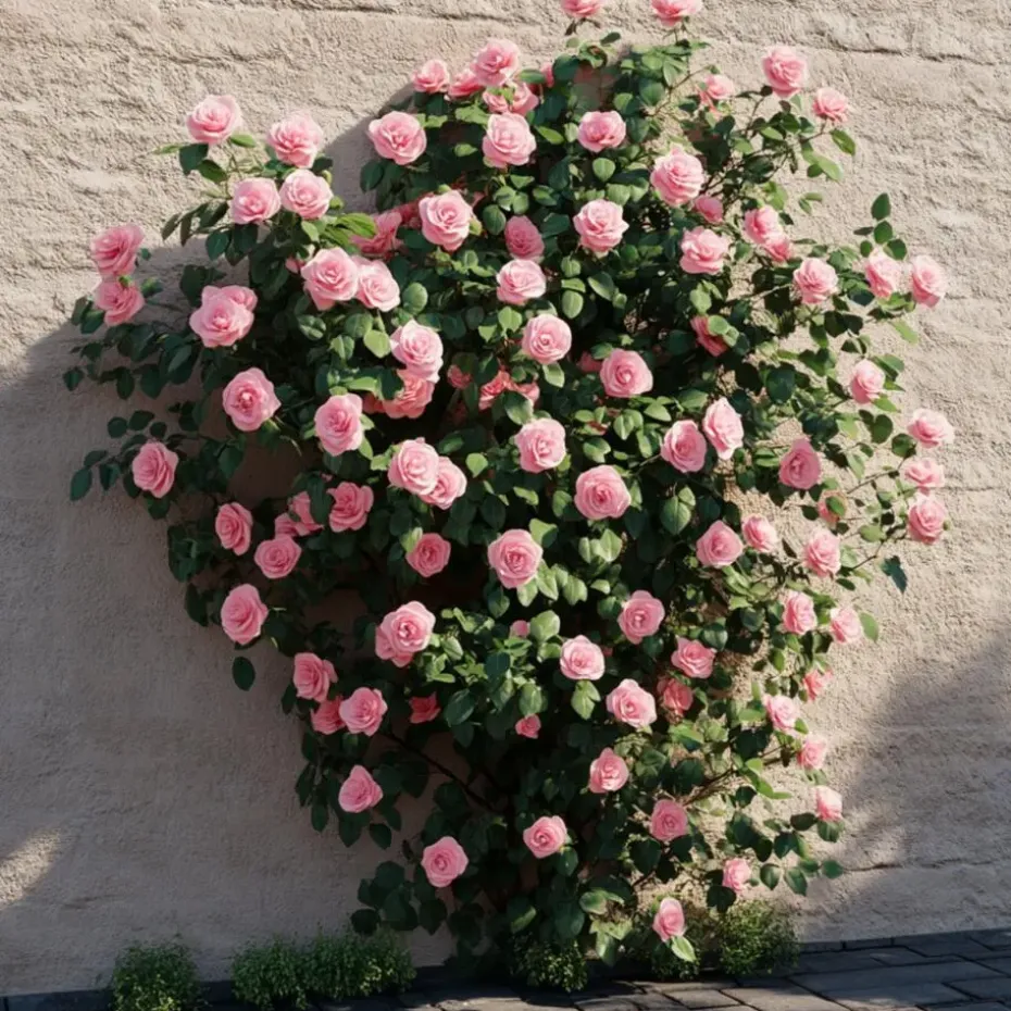 Japanse Roos - Set van 2 - Camellia 'Bonomiana' - Hoogte 50-60cm - ⌀15cm