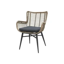 Jasmine natural / Garden Impressions Edison 148 cm. - ronde tuinset