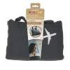 Jetlag Reisdeken met hoes - zwart - 120 x 150 cm - polyester