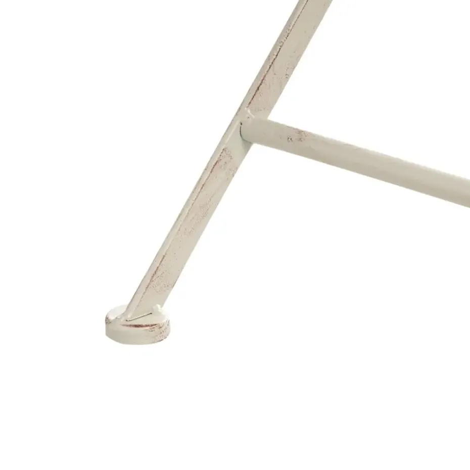 JUINA - Set van 2 tuinstoelen - Lichtbeige - IJzer