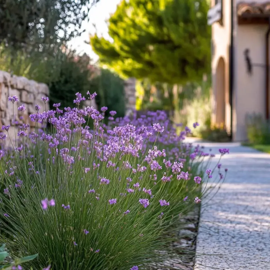 Kaapse knoflook - Set van 3 - Tulbaghia violacea - Hoogte 15-25cm - ⌀9cm