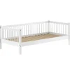 Kajuitbed Forrest 90x200 cm - massief beukenhout - wit