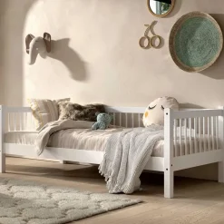 Kajuitbed Forrest 90x200 cm - massief beukenhout - wit