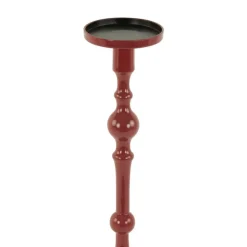 Kandelaar Sheva - Rood - Ø11cm