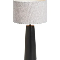 Kap Cilinder Halden - lichtgrijs - Ø25x16 cm