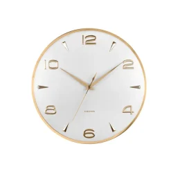 Karlsson - Wandklok Sienna Glow - Wit- Ø40,6cm