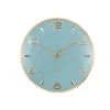 Karlsson - Wandklok Sienna Glow - Mistige blauw- Ø40,6cm
