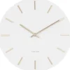 Karlsson wandklok Charm steel