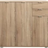 Kast Alaska - eikenkleur - 101x107x35 cm