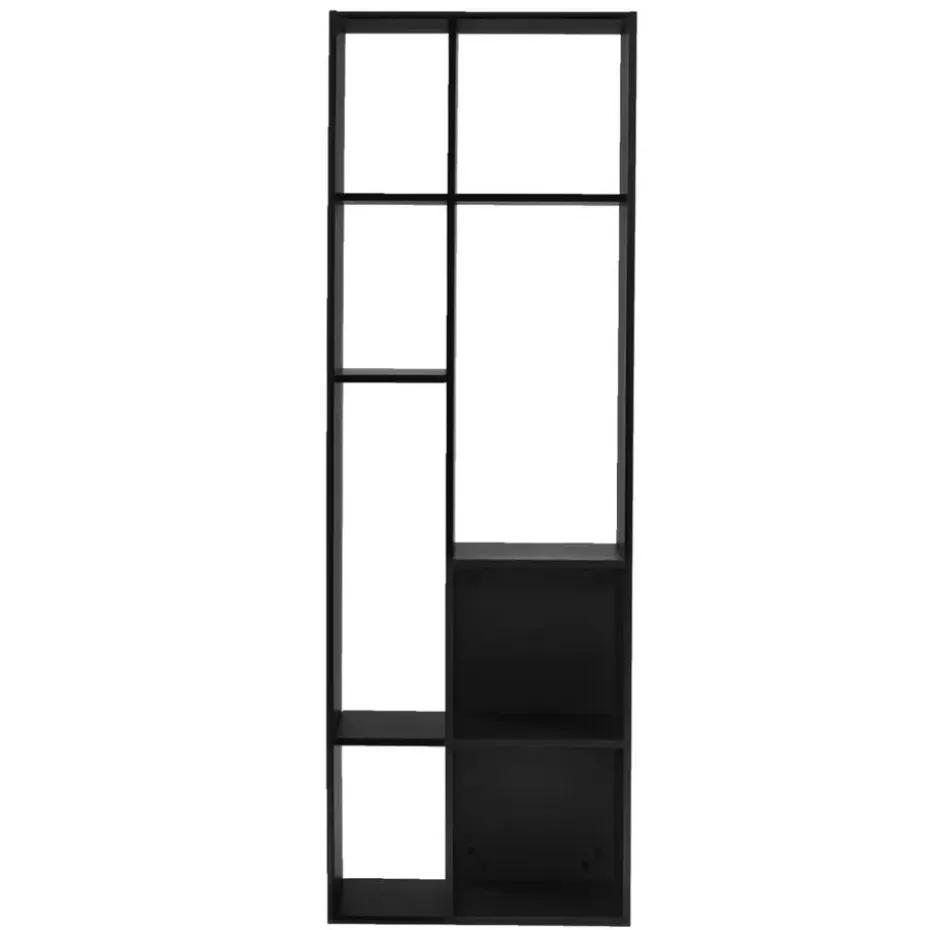 Kast Kenzi - zwart - 177x59x38 cm